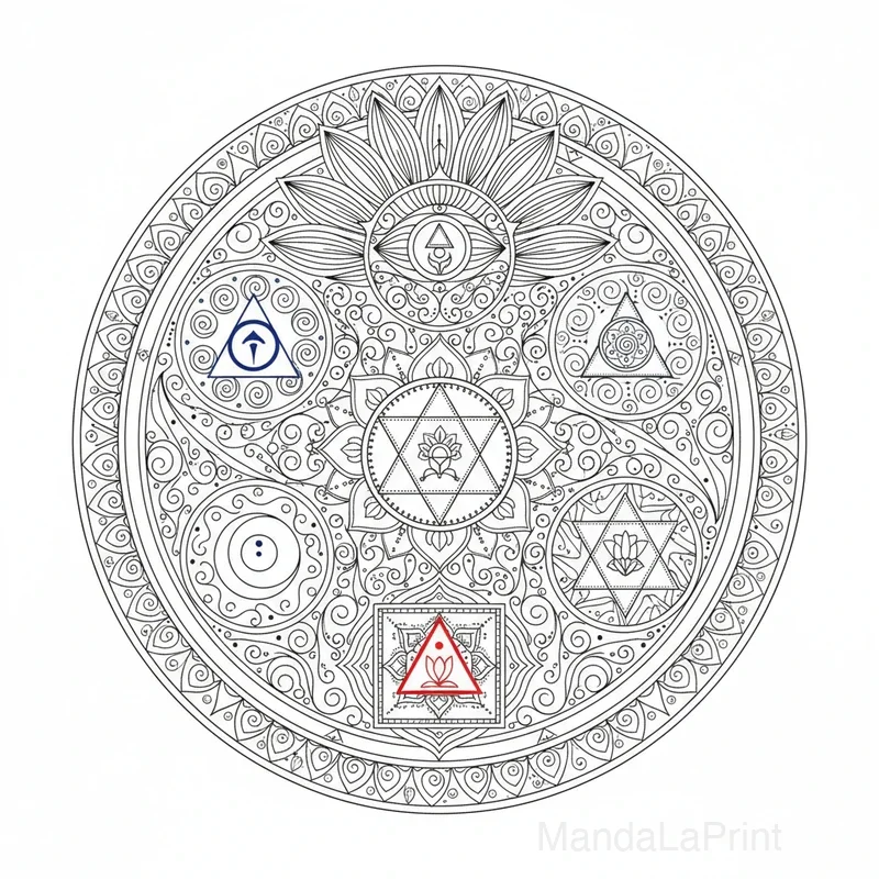 Chakra Mandala #4