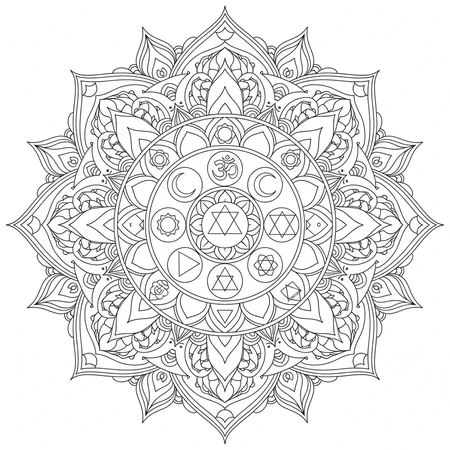 Mandala Chakra #20