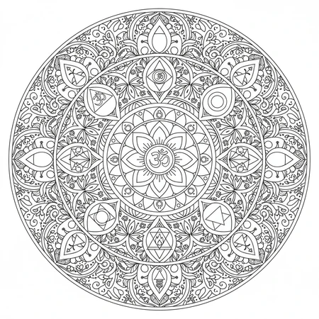 Chakra Mandala #1