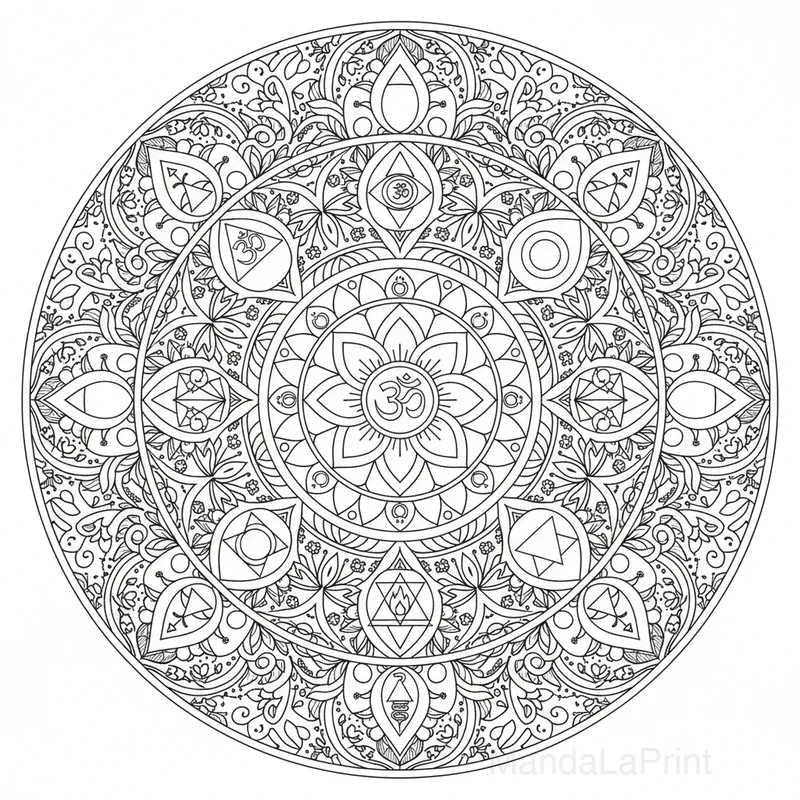 Chakra Mandala #1