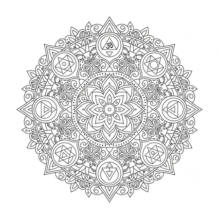 Chakra Mandala #3