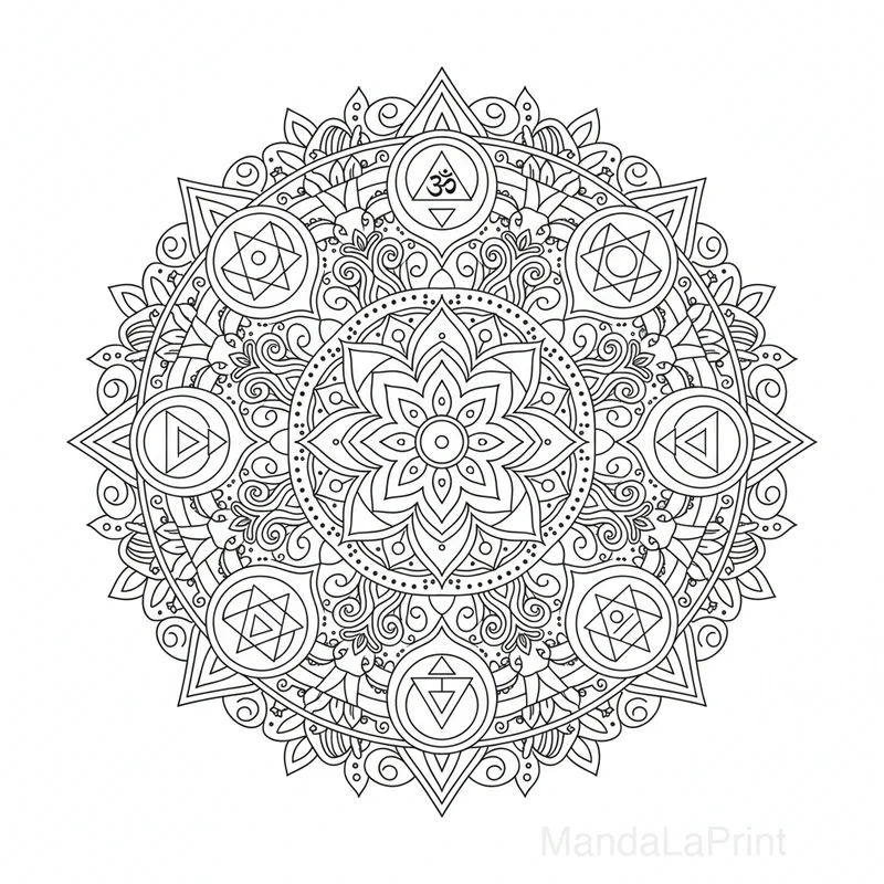 Chakra Mandala #3