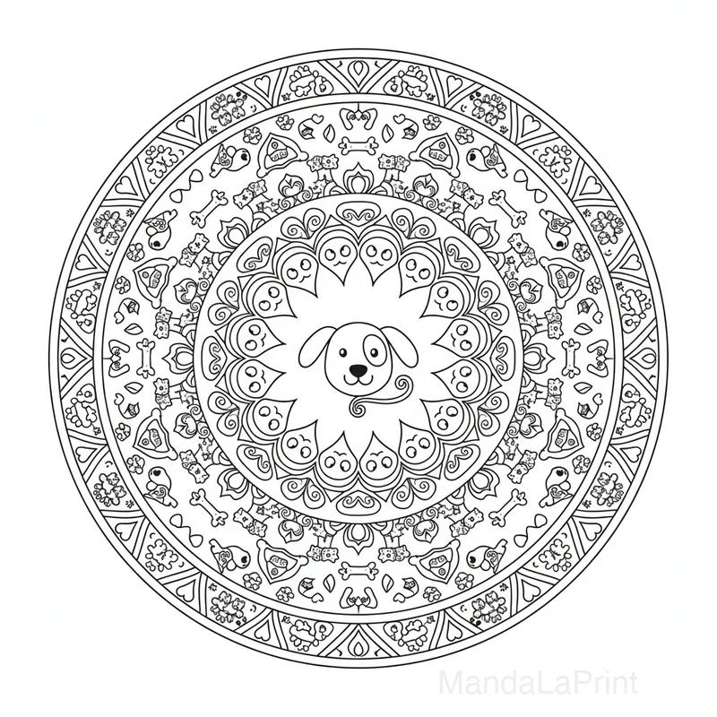 Chien Mandala #19