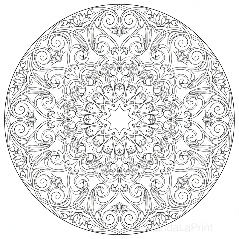 Bohème Motif Mandala #13
