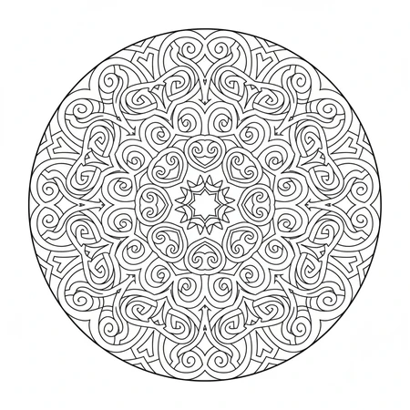 Mandala Motifs Bohèmes #7