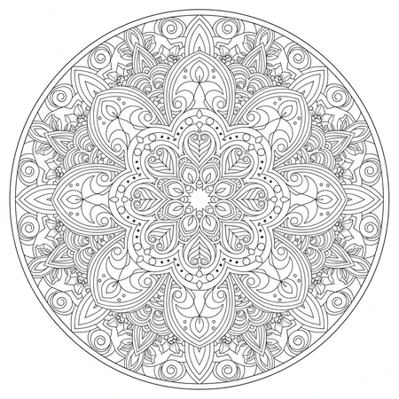 Mandala Paisley Orné #30