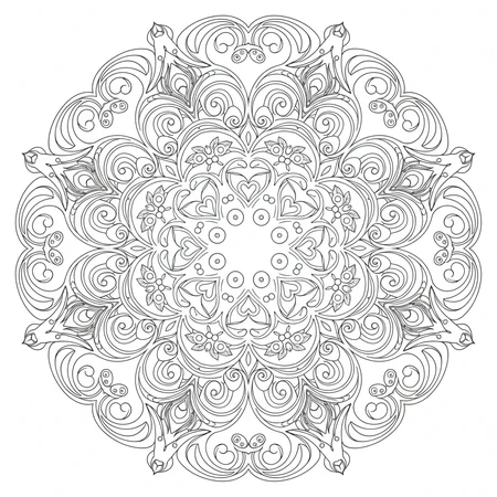 Mandala Motifs Bohèmes #17