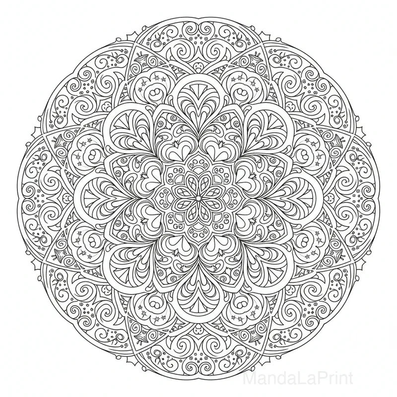 Mandala Psychédélique #26