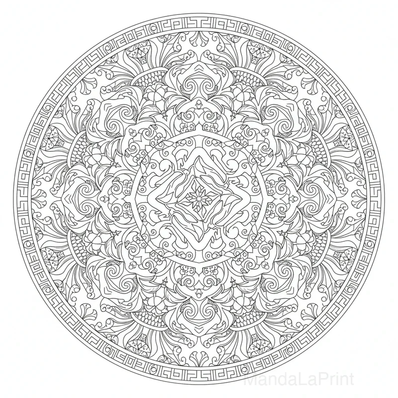 Dragon Mandala #5