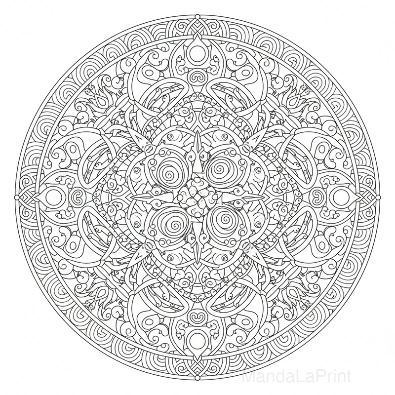 Dragon Mandala #13
