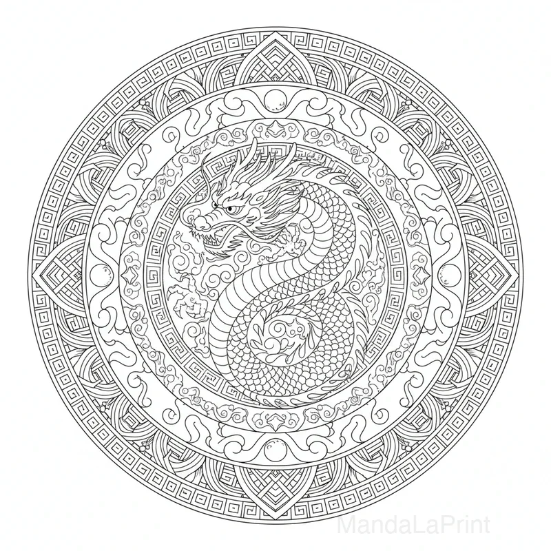 Dragon Mandala #19