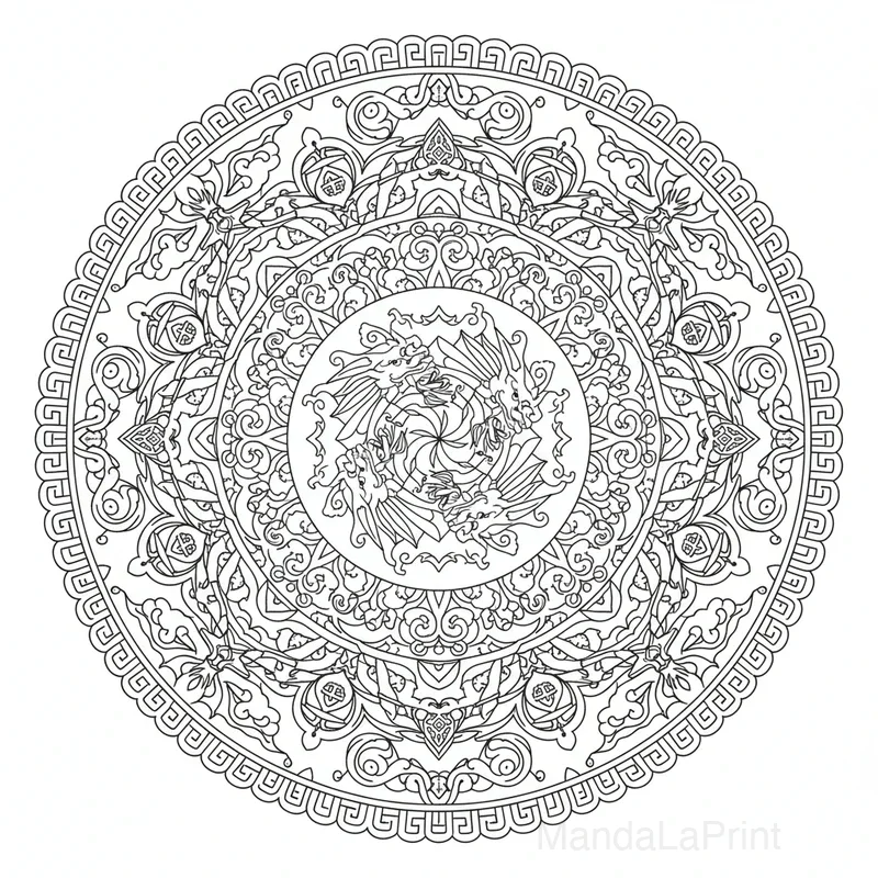 Dragon Mandala #2