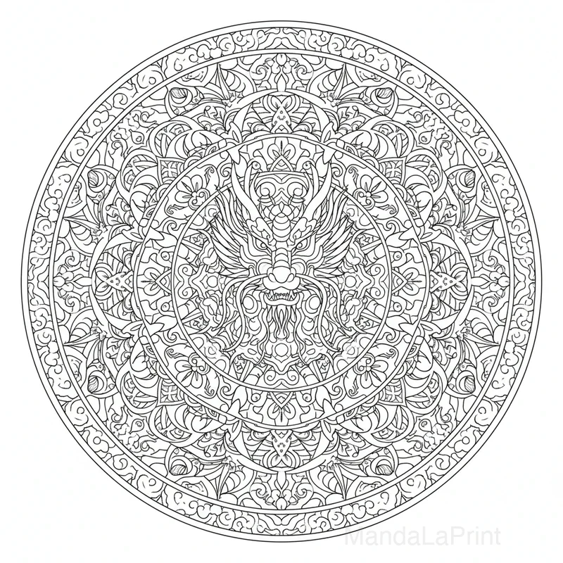 Drago Mandala #8