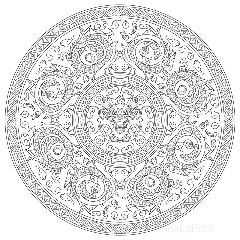 Dragon Mandala #20