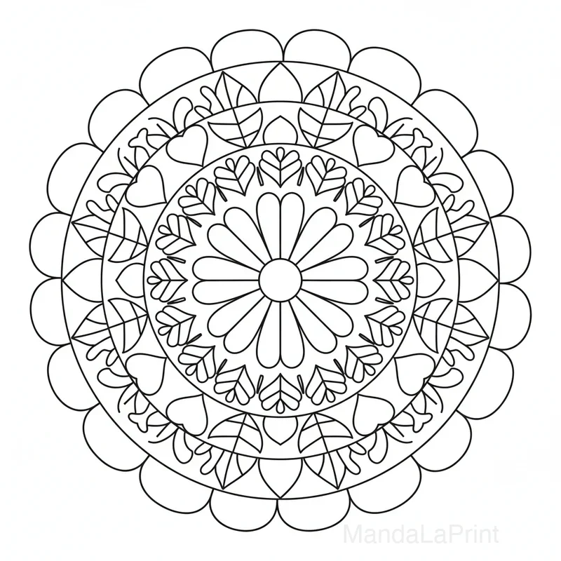 Mandala Basique Relaxant #11