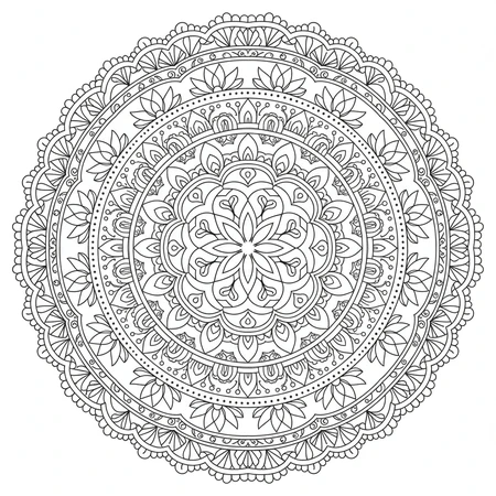 Mandala Basique Relaxant #14