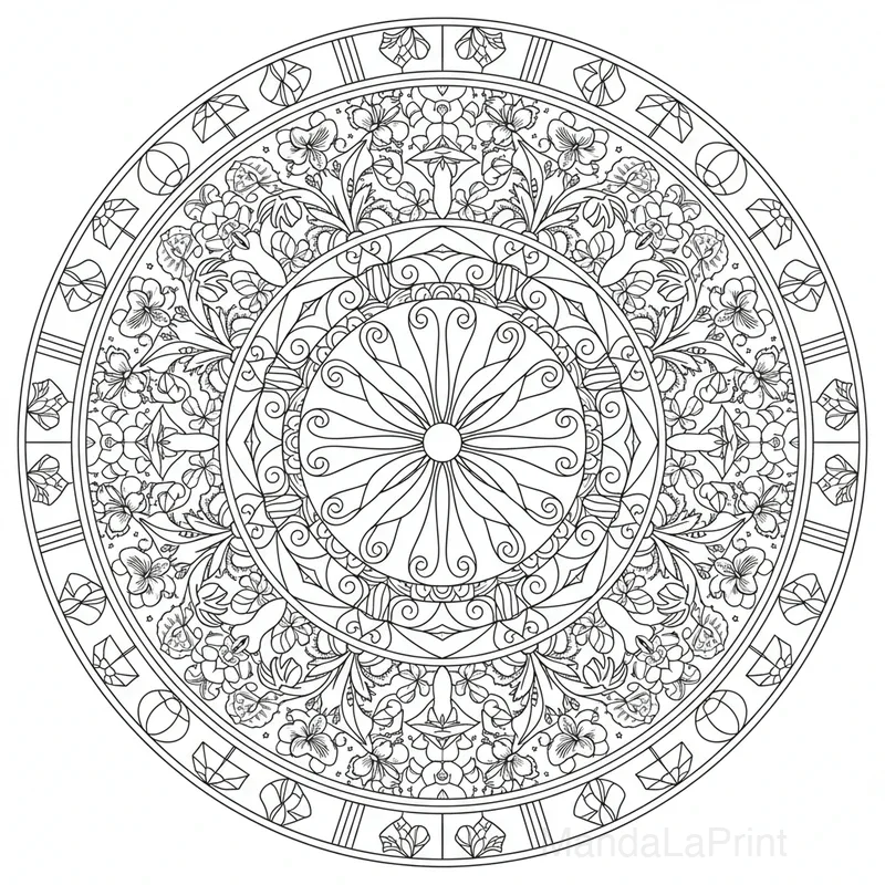 Summer Mandala #6
