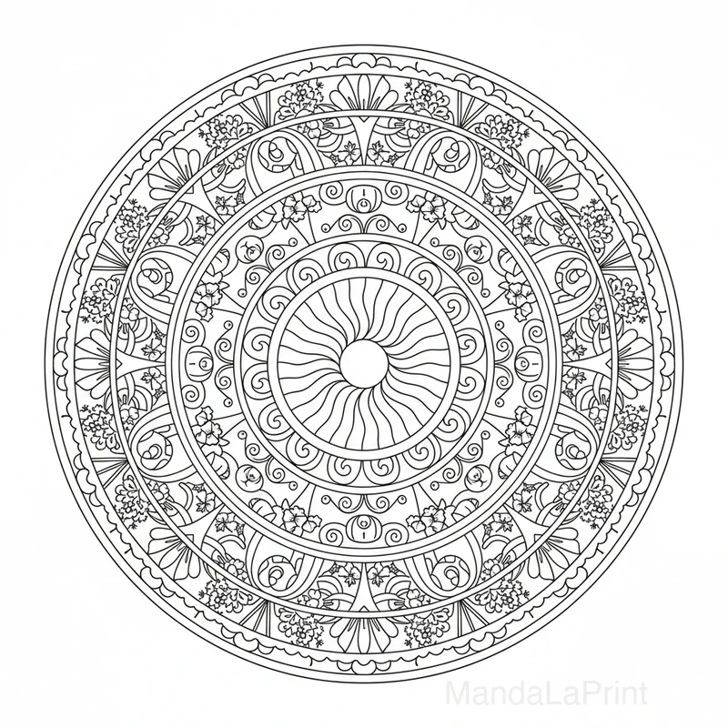 Verano Mandala #15