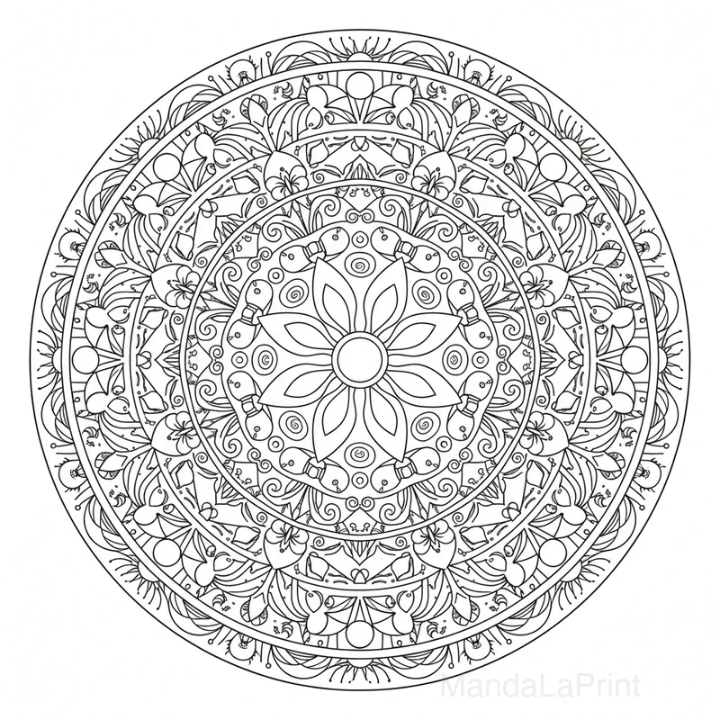 Estate Mandala #5