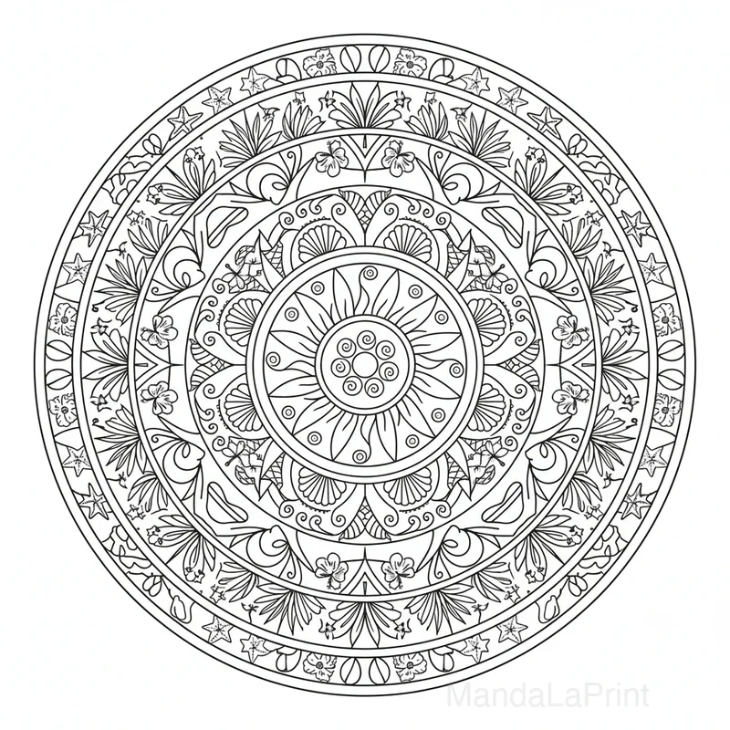 Été Mandala #8