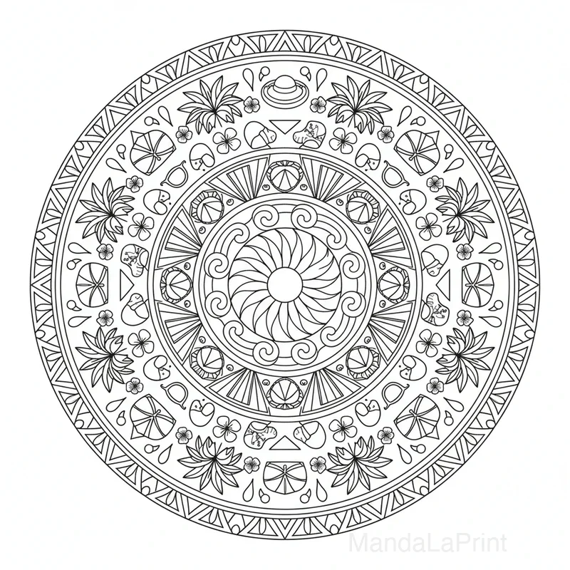 Estate Mandala #13