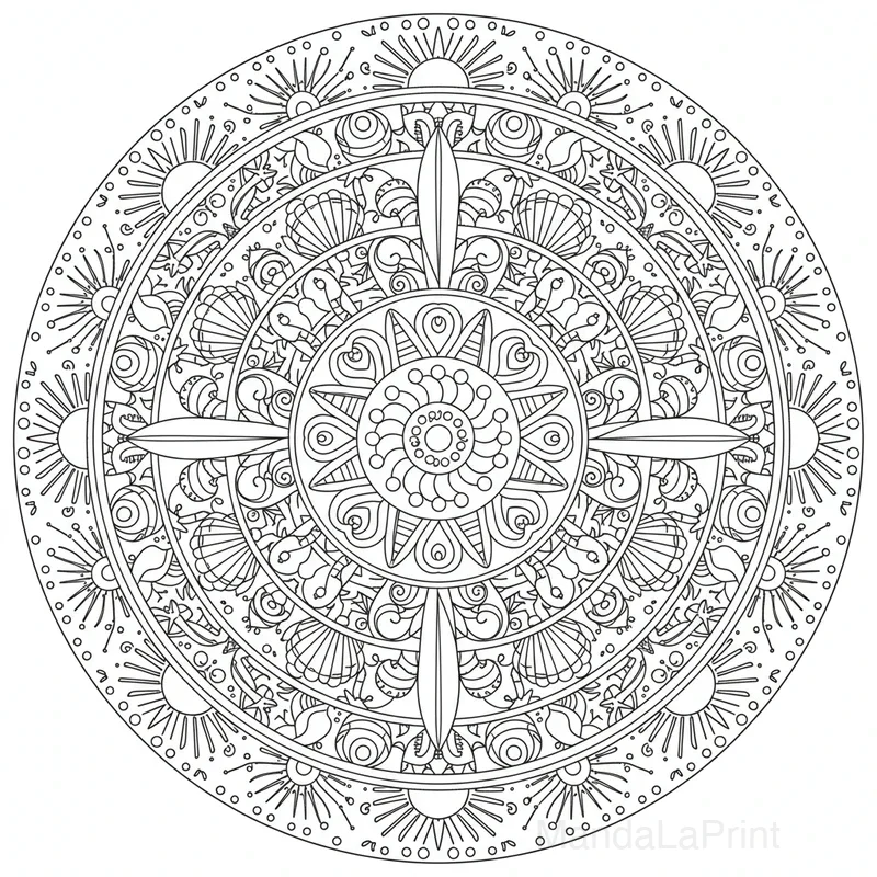 Verano Mandala #16