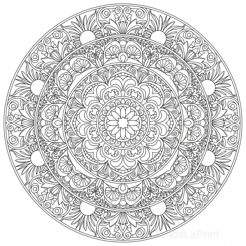 Summer Mandala #17