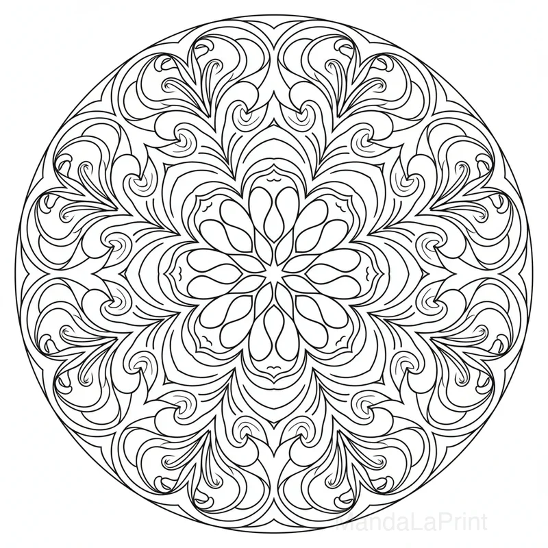 Unique Créatif Mandala #2