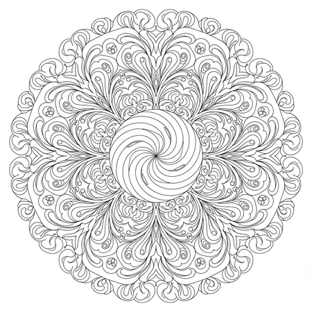 Mandala Motifs Bohèmes #11