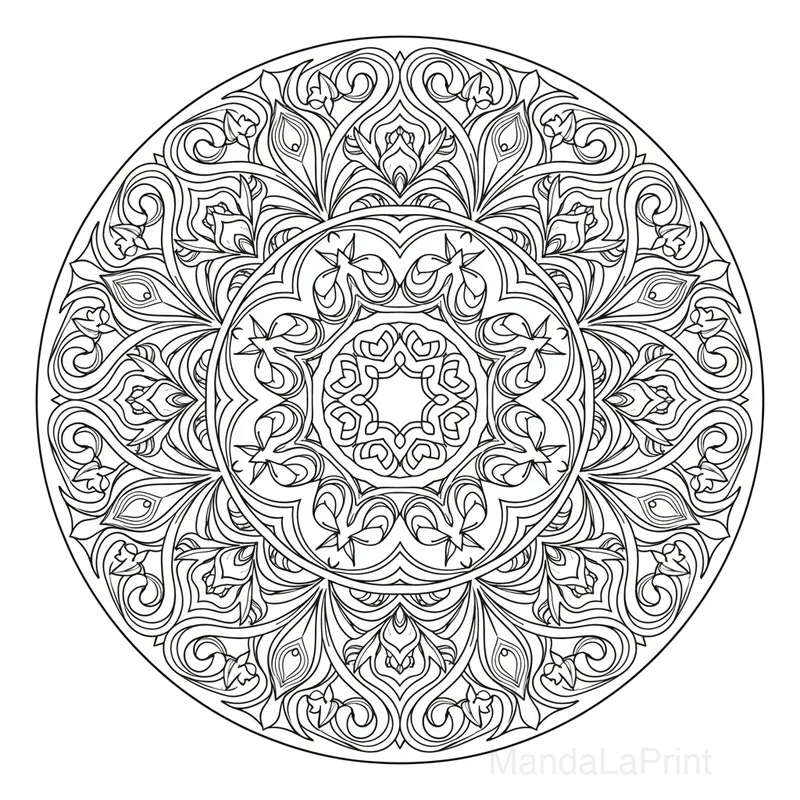 Unique Créatif Mandala #12