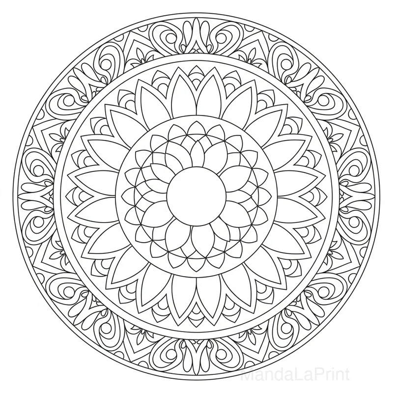 Mandala Basique Relaxant #2