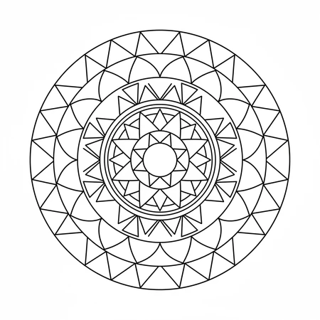 Mandala Basique Relaxant #25