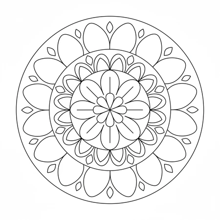 Mandala Basique Relaxant #30