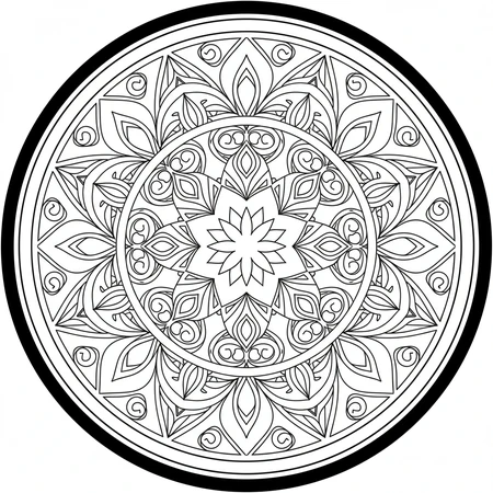 Mandala Basique Relaxant #42
