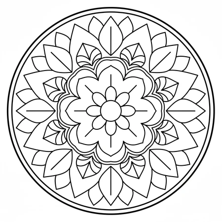 Mandala Basique Relaxant #17