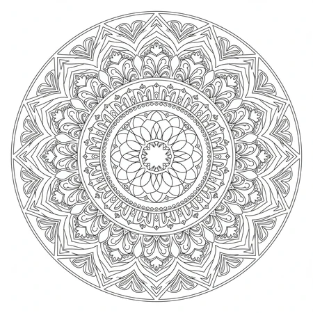 Mandala Kaléidoscope #24