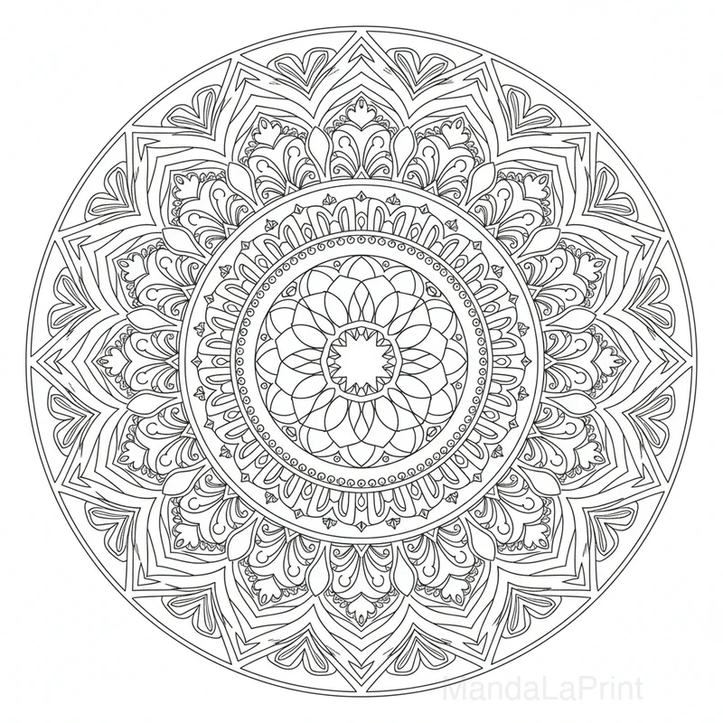 Kaléidoscope Mandala #24