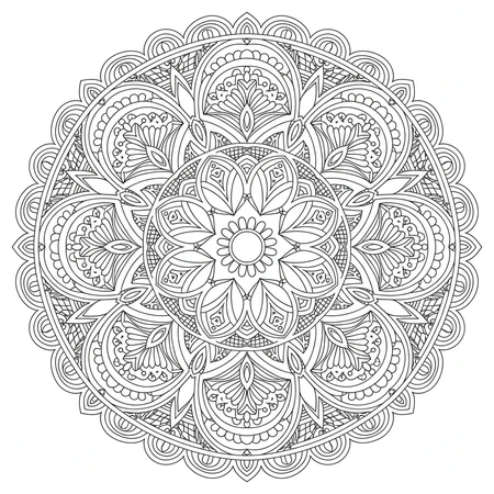 Mandala Kaléidoscope #21