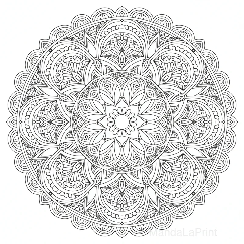 Mandala Kaléidoscope #21