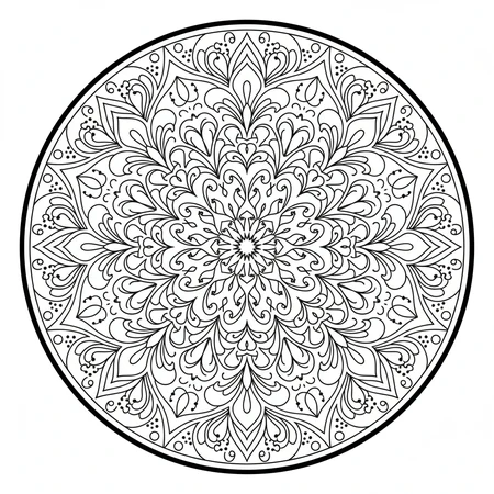 Mandala Kaléidoscope #20