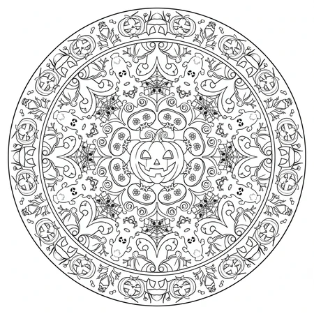 Mandala Halloween #11