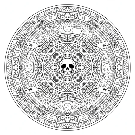 Mandala Halloween #2