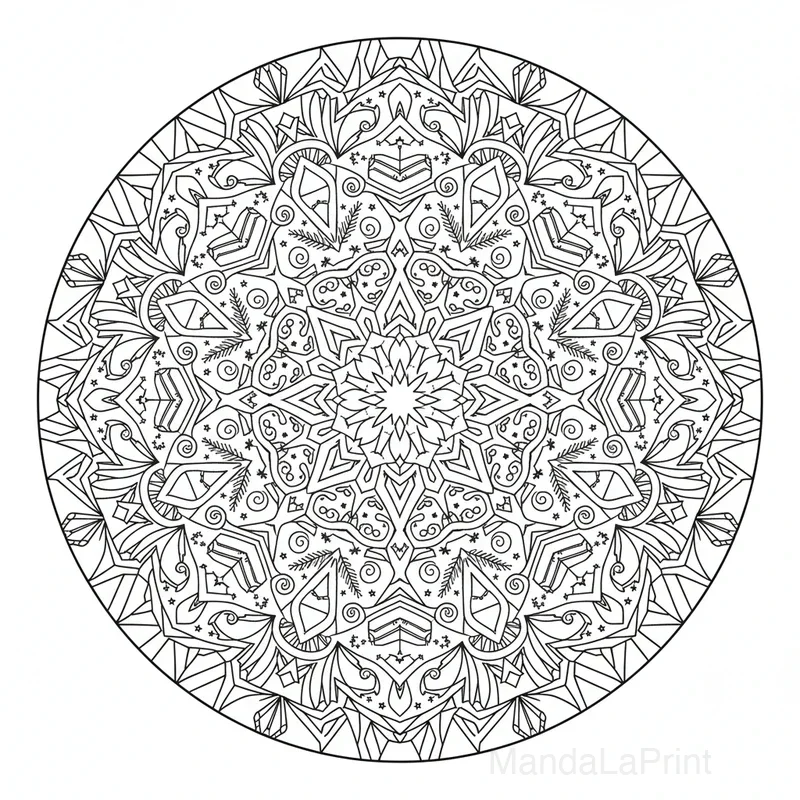 Hiver Mandala #2