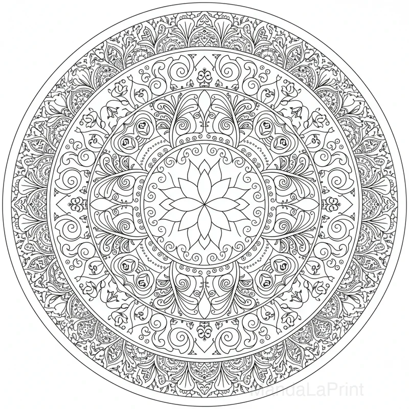 Indio Mandala #17