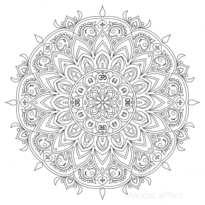 Lotus Mandala #19