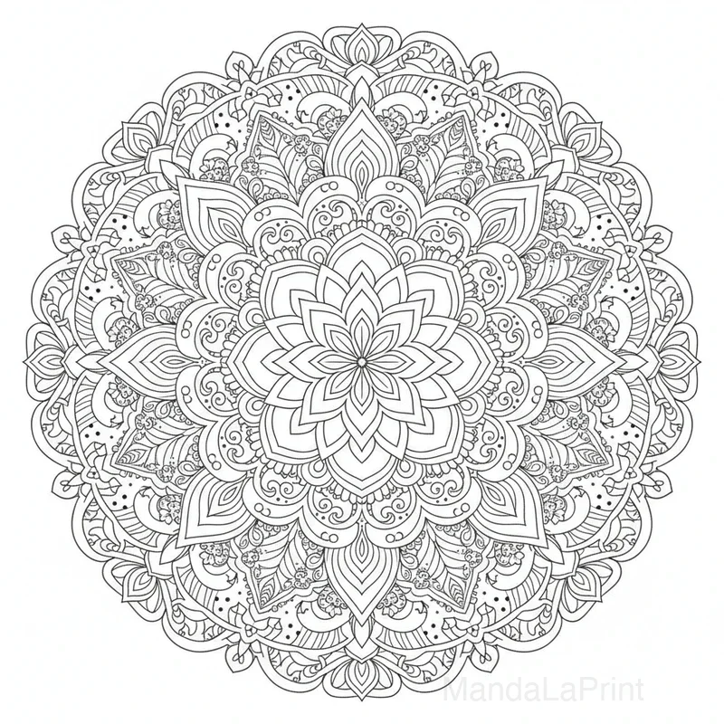 Lótus Mandala #9