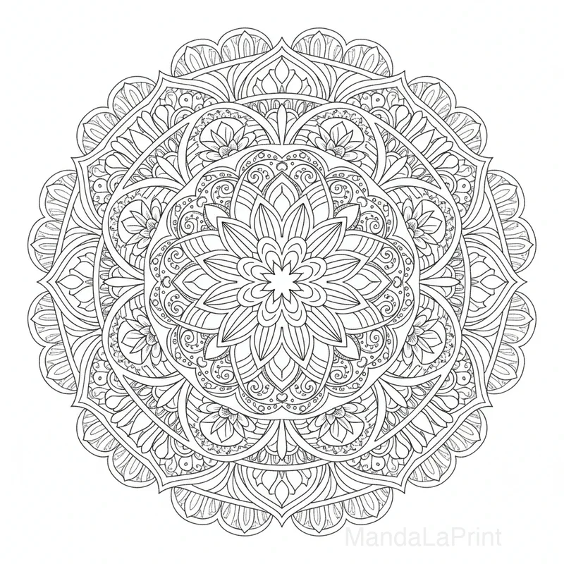 Lótus Mandala #3