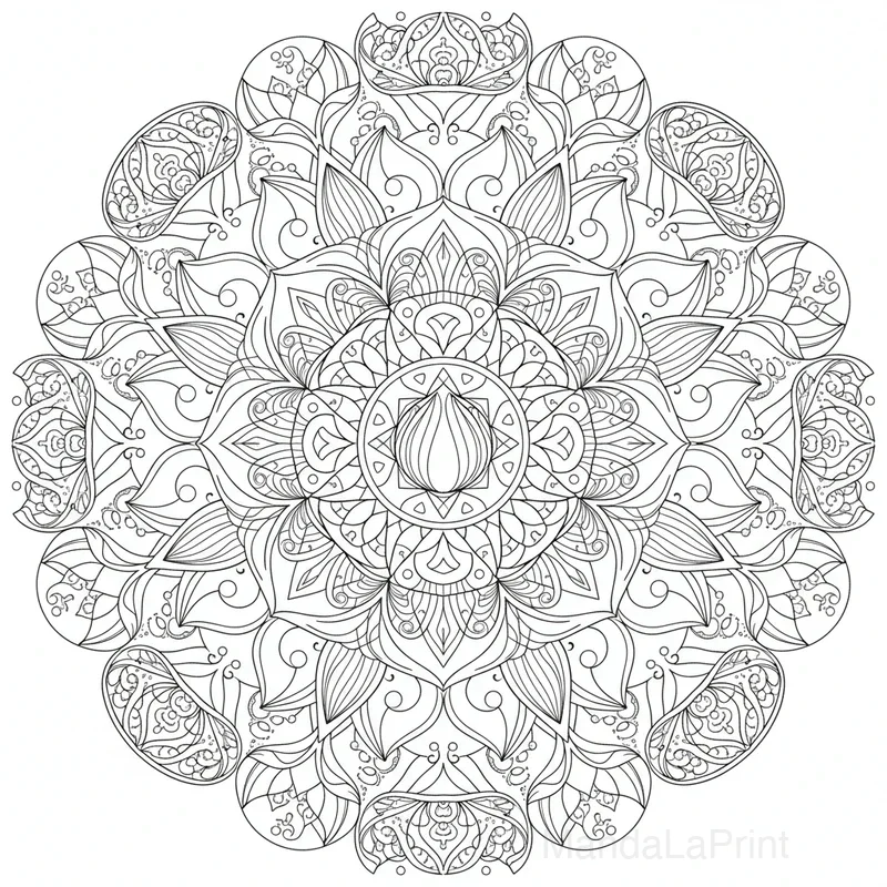 Lótus Mandala #4