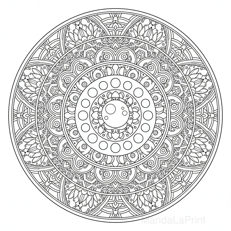 Luna Mandala #8