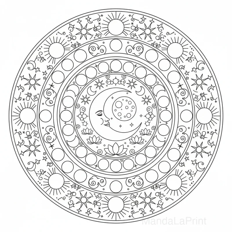 Luna Mandala #6